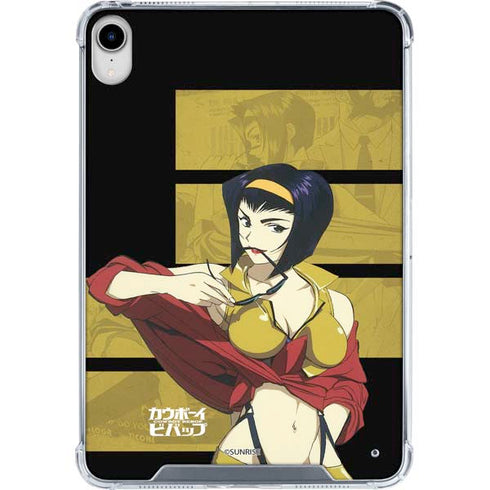 Cowboy Bebop Faye iPad 11th Gen (2025) Clear Case