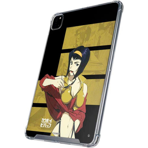 Cowboy Bebop Faye iPad Pro 12.9in (2020) Clear Case