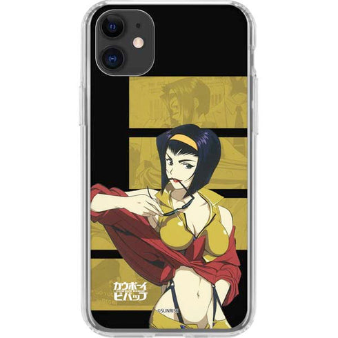Cowboy Bebop Faye iPhone 11 Clear Case