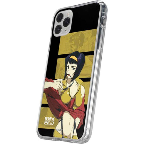 Cowboy Bebop Faye iPhone 11 Pro Clear Case