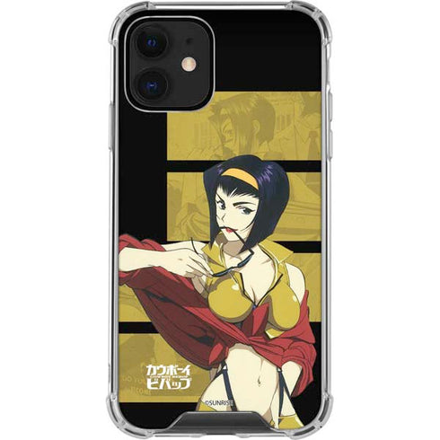 Cowboy Bebop Faye iPhone 12 Clear Case