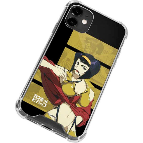 Cowboy Bebop Faye iPhone 12 Clear Case