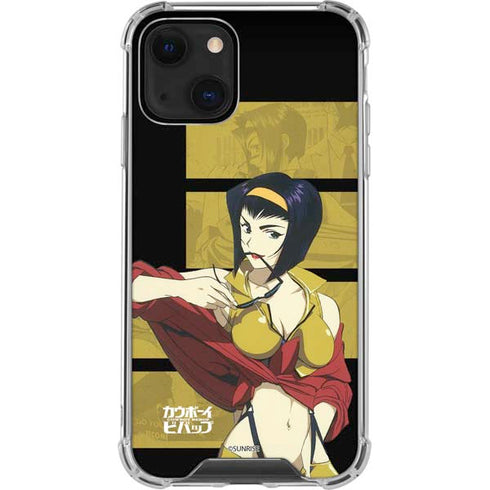 Cowboy Bebop Faye iPhone 13 Clear Case