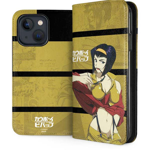 Cowboy Bebop Faye iPhone 13 Folio Case