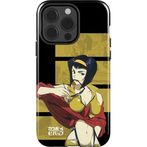 Cowboy Bebop Faye iPhone 14 Pro Impact Case