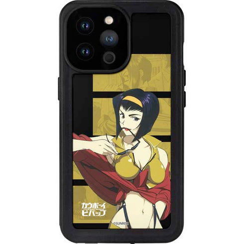 Cowboy Bebop Faye iPhone 14 Pro Max Waterproof Case