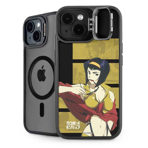 Cowboy Bebop Faye iPhone 15 Plus Kickstand Case