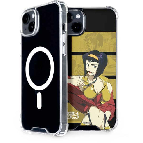 Cowboy Bebop Faye iPhone 15 Plus MagSafe Case