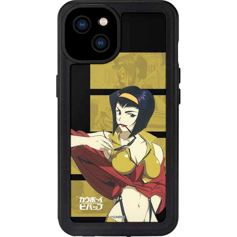 Cowboy Bebop Faye iPhone 15 Plus Waterproof Case