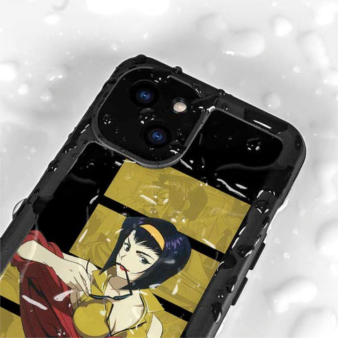 Cowboy Bebop Faye iPhone 15 Plus Waterproof Case