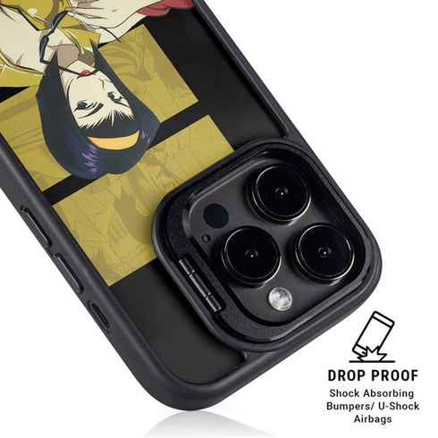Cowboy Bebop Faye iPhone 15 Pro Max Kickstand Case