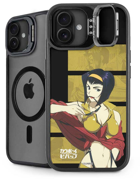 Cowboy Bebop Faye iPhone 16 Kickstand Case