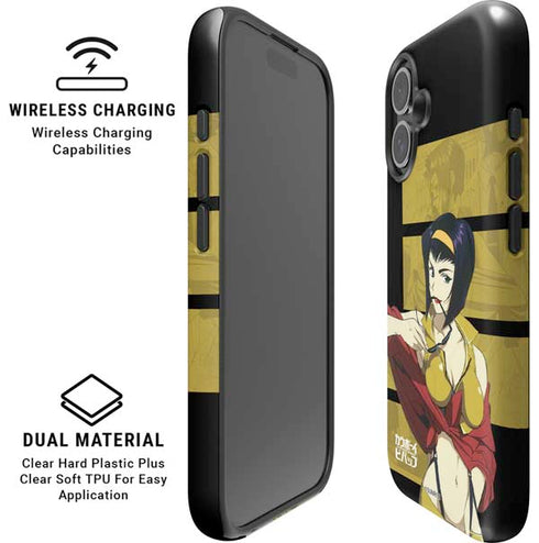Cowboy Bebop Faye iPhone 16 Magsafe Impact Case