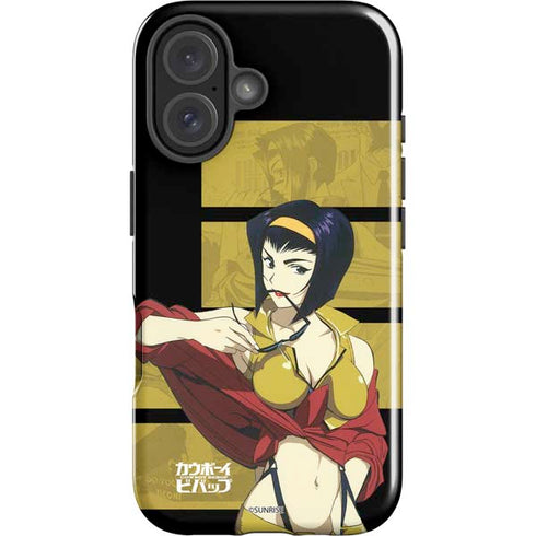 Cowboy Bebop Faye iPhone 16 Plus Impact Case