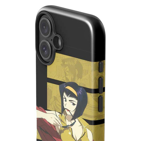 Cowboy Bebop Faye iPhone 16 Plus Impact Case