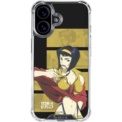 Cowboy Bebop Faye iPhone 17 Clear Case