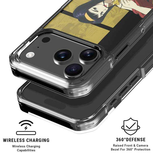 Cowboy Bebop Faye iPhone 18 Pro Clear Case