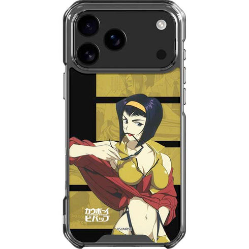 Cowboy Bebop Faye iPhone 18 Pro Max Clear Case