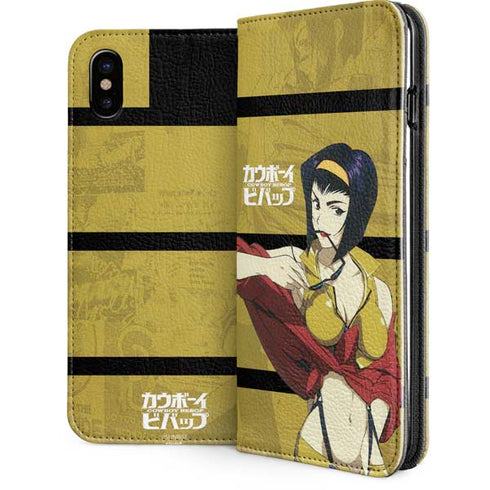 Cowboy Bebop Faye iPhone 8 Folio Case