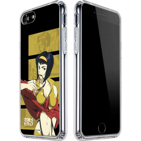 Cowboy Bebop Faye iPhone SE (2nd & 3rd Gen) Clear Case