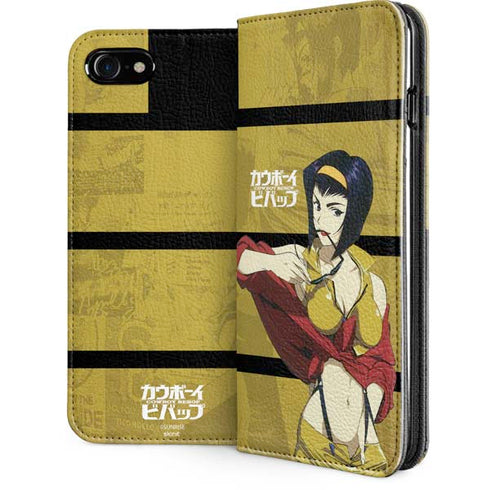 Cowboy Bebop Faye iPhone SE (2nd & 3rd Gen) Folio Case
