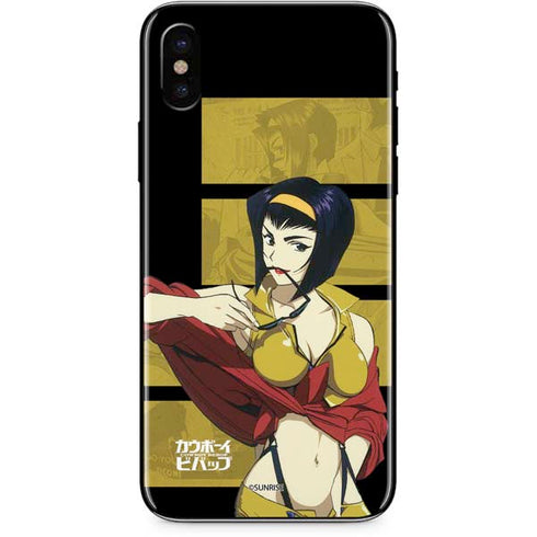 Cowboy Bebop Faye iPhone X Skin