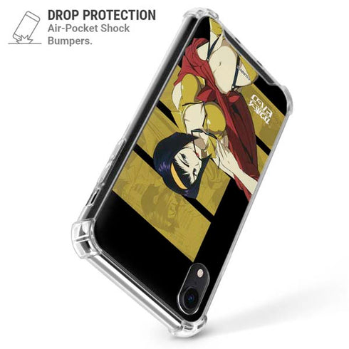 Cowboy Bebop Faye iPhone XR Clear Case
