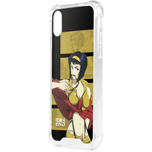 Cowboy Bebop Faye iPhone XS Clear Case