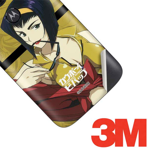 Cowboy Bebop Faye Moto E5 Play Skin