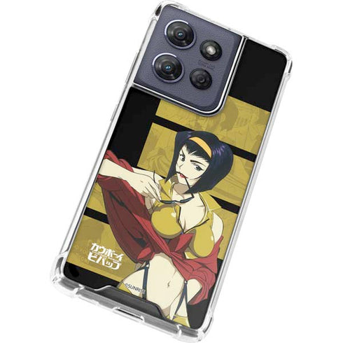 Cowboy Bebop Faye Moto G 5G (2025) Clear Case