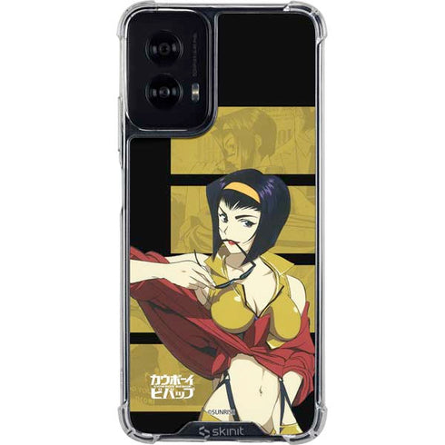 Cowboy Bebop Faye Moto G Power 5G (2024) Clear Case