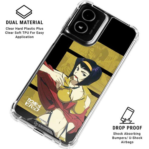 Cowboy Bebop Faye Moto G Power 5G (2024) Clear Case