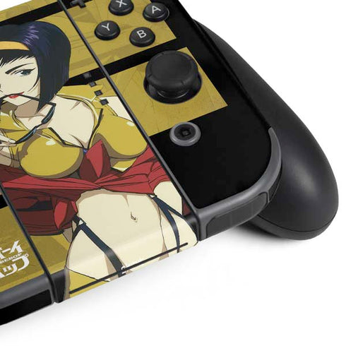 Cowboy Bebop Faye Nintendo Switch Bundle Skin