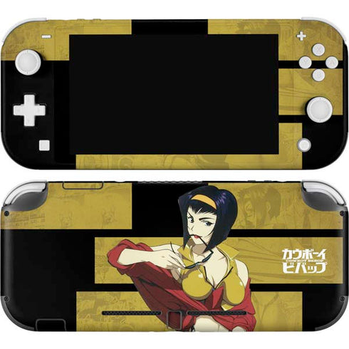 Cowboy Bebop Faye Nintendo Switch Lite Skin