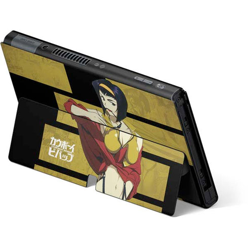 Cowboy Bebop Faye Nintendo Switch OLED (2021) Skin