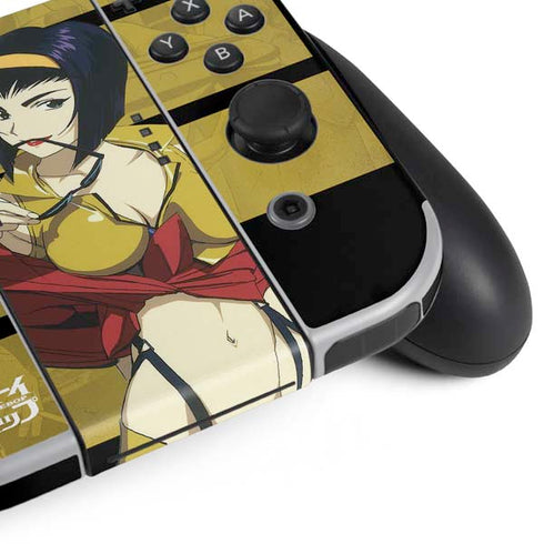 Cowboy Bebop Faye Nintendo Switch OLED (2021) Skin