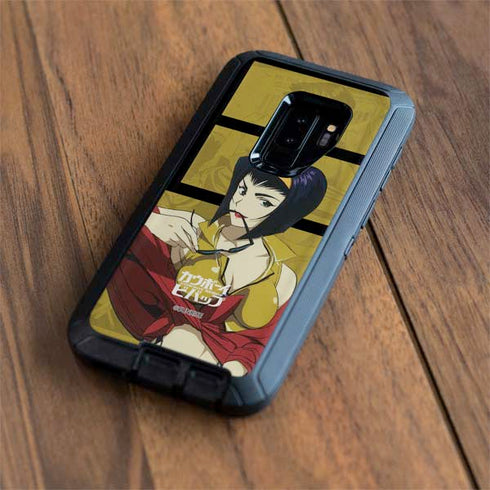 Cowboy Bebop Faye Otterbox Defender Galaxy Skin