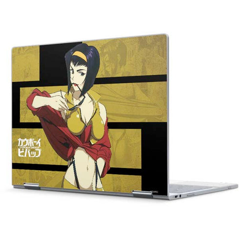 Cowboy Bebop Faye Pixelbook Skin