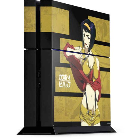 Cowboy Bebop Faye PS4 Console Skin