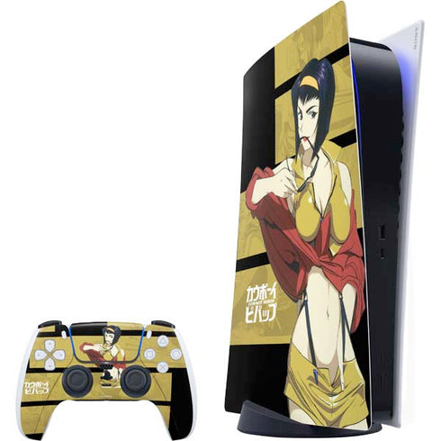 Cowboy Bebop Faye PS5 Bundle Skin