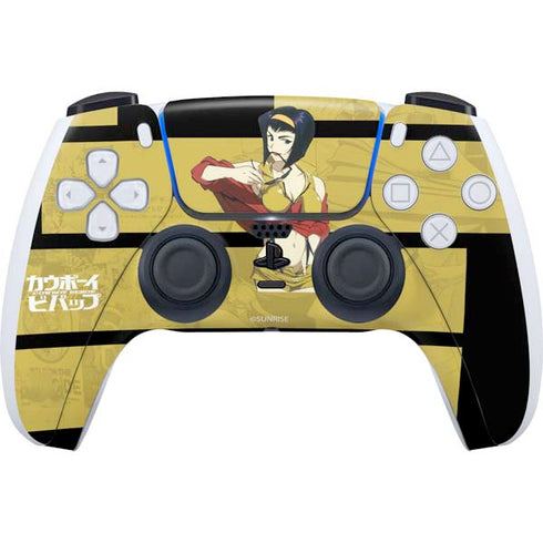 Cowboy Bebop Faye PS5 Controller Skin