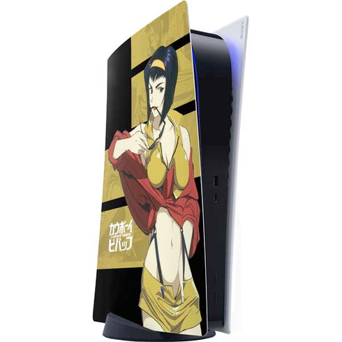 Cowboy Bebop Faye PS5 Digital Edition Console Skin