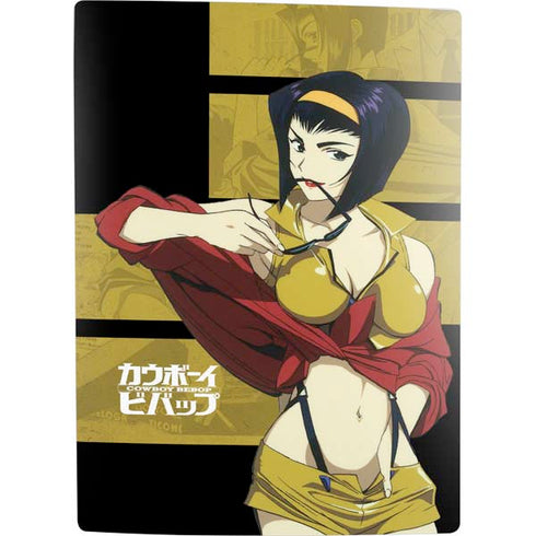 Cowboy Bebop Faye PS5 Digital Edition Console Skin
