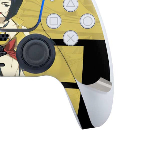 Cowboy Bebop Faye PS5 Slim Disk Bundle Skin