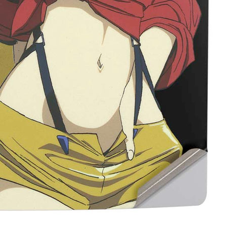 Cowboy Bebop Faye PS5 Slim Disk Console Skin