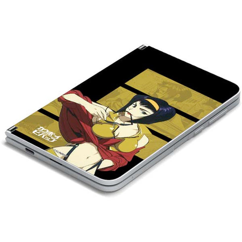 Cowboy Bebop Faye Surface Duo Skin