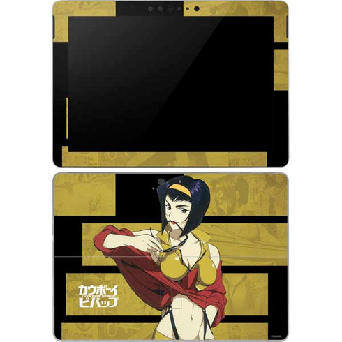 Cowboy Bebop Faye Surface Go Skin