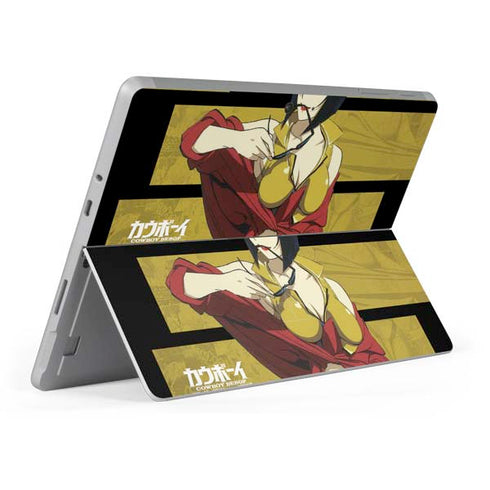Cowboy Bebop Faye Surface Go Skin