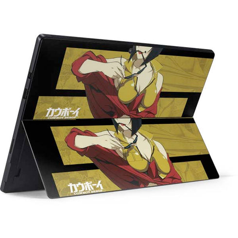 Cowboy Bebop Faye Surface Pro 7 Skin