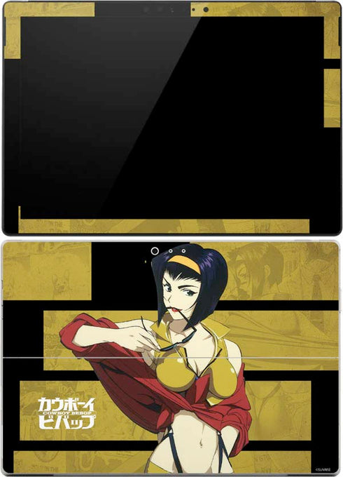 Cowboy Bebop Faye Surface Pro (2017) Skin